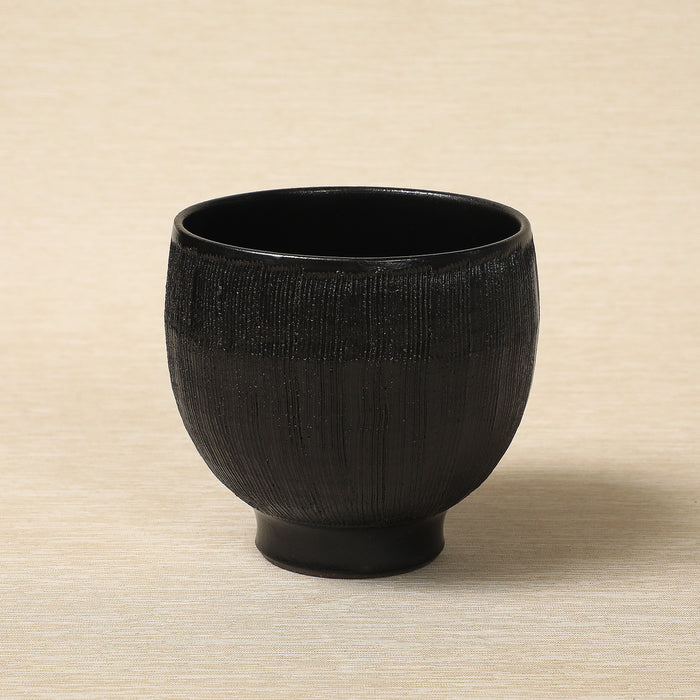 4" combed texture bowl