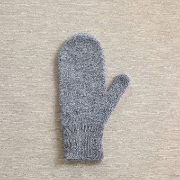 Alpaca hand knit mittens