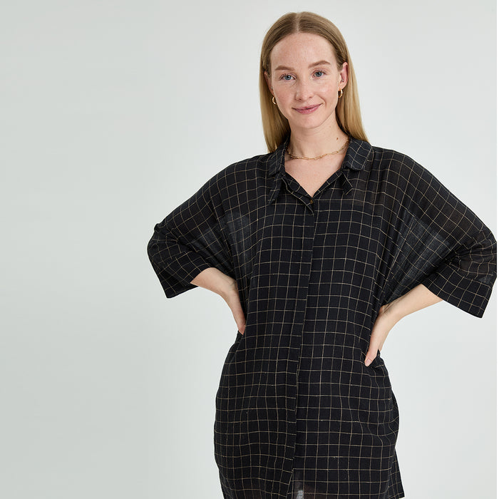 Avery Oversized Button Down Shirt