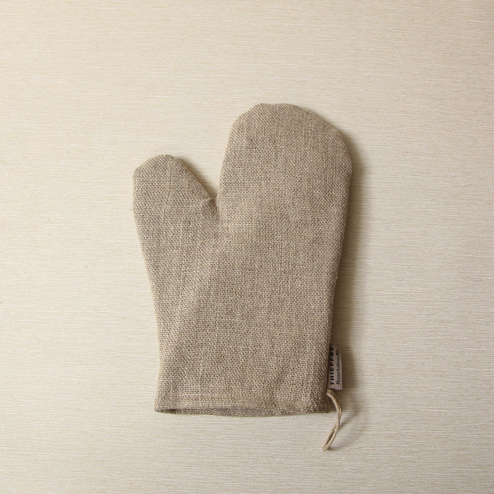 Belgian linen oven mitt