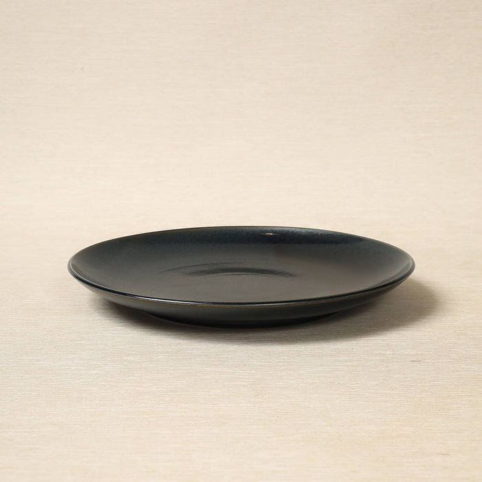 Camino deep blue-green dinner plate