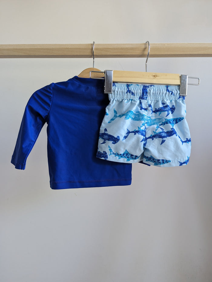 Carter's 2pc Swimsuit (6M)