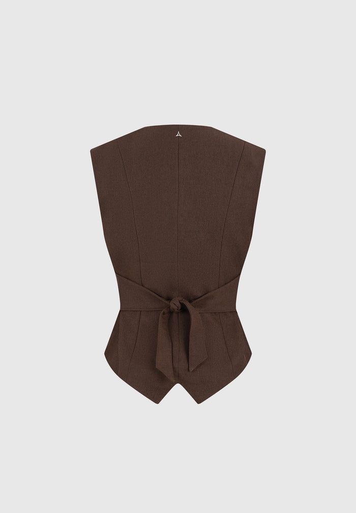 christine-tailored-cinch-waistcoat-brown