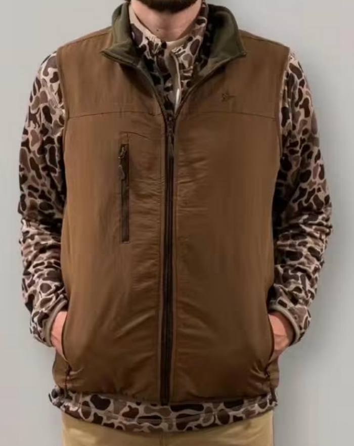 Combat Waterfowl Flyaway Reversible Fleece Vest