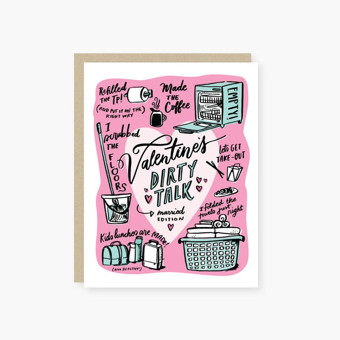 Dirty Talk Valentine's Day Card