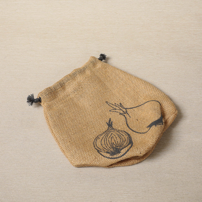 Double layer vegetable bags