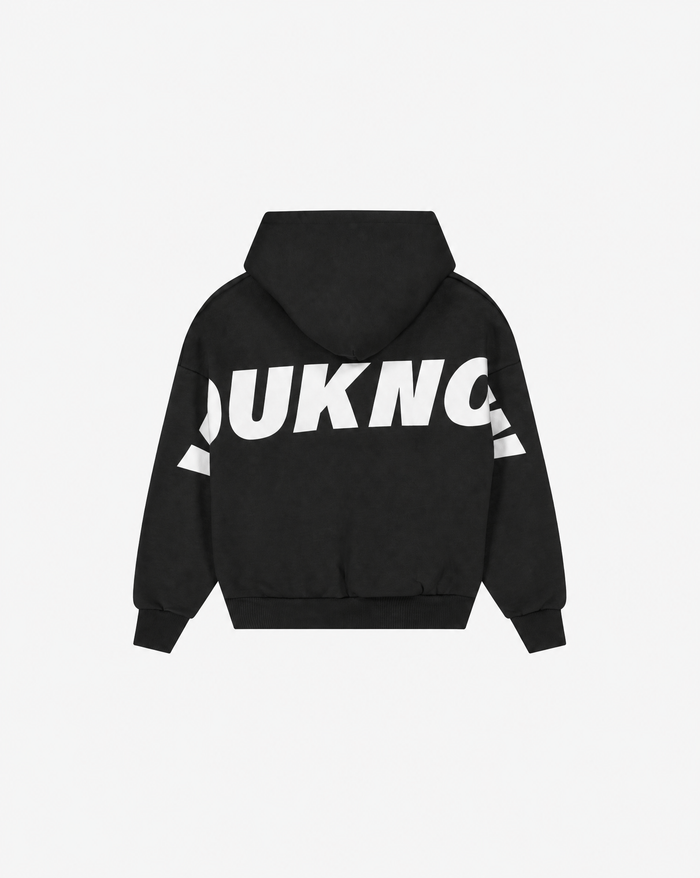 Kids Big Back Hoodie | Black