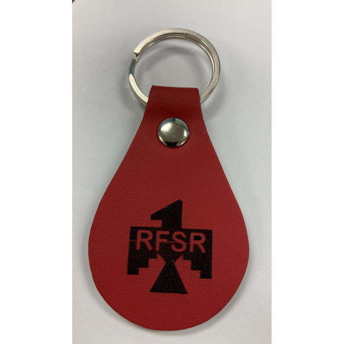 Leather Keychain - Rhodes France