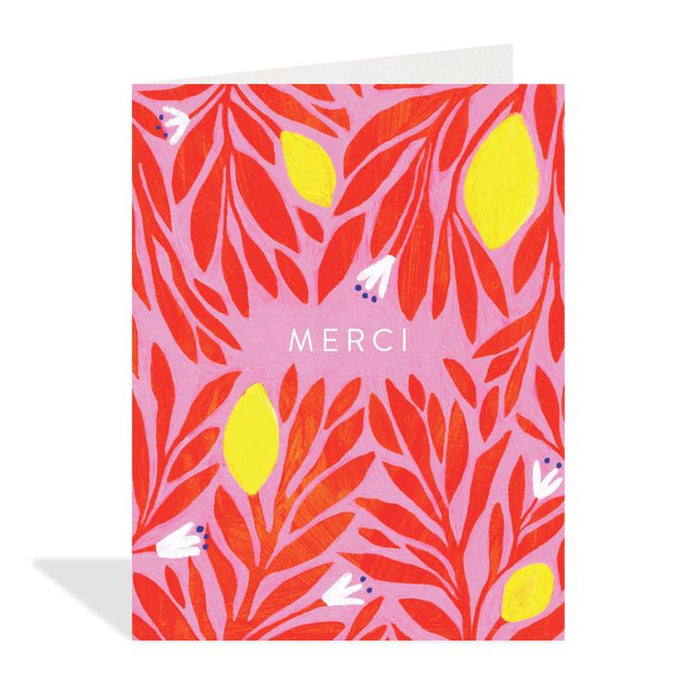 Merci Florale Card
