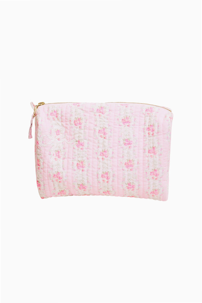 Octavia Patchwork Print Cosmetic Bag