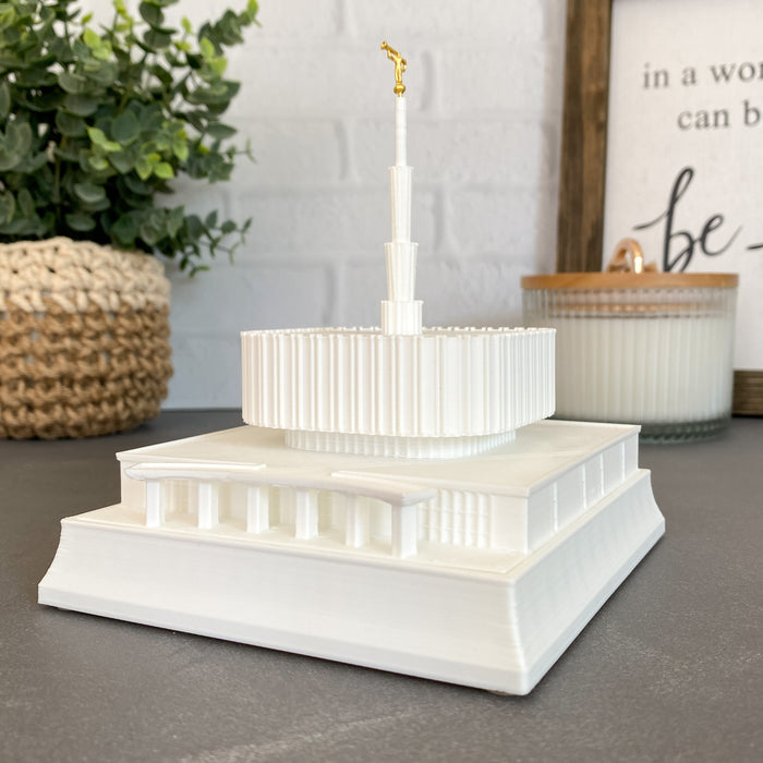 Ogden Utah (Before Reconstruction) Temple Night Light