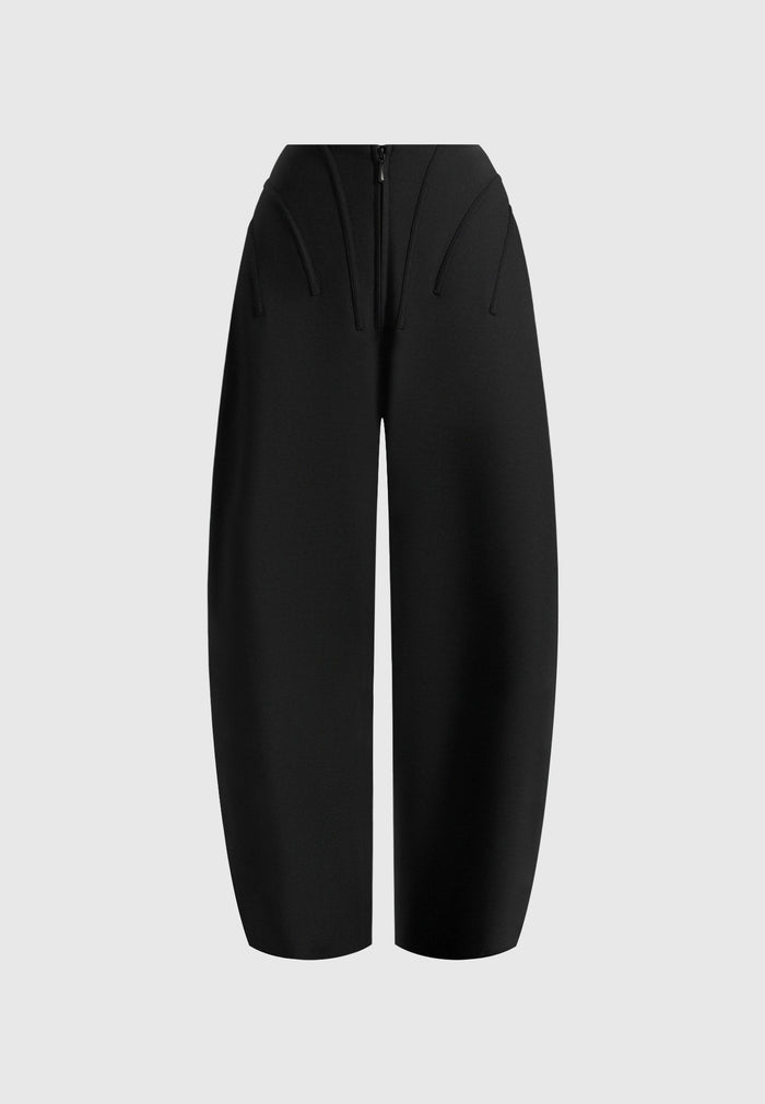 rena-high-waisted-corset-sculptural-trousers-black