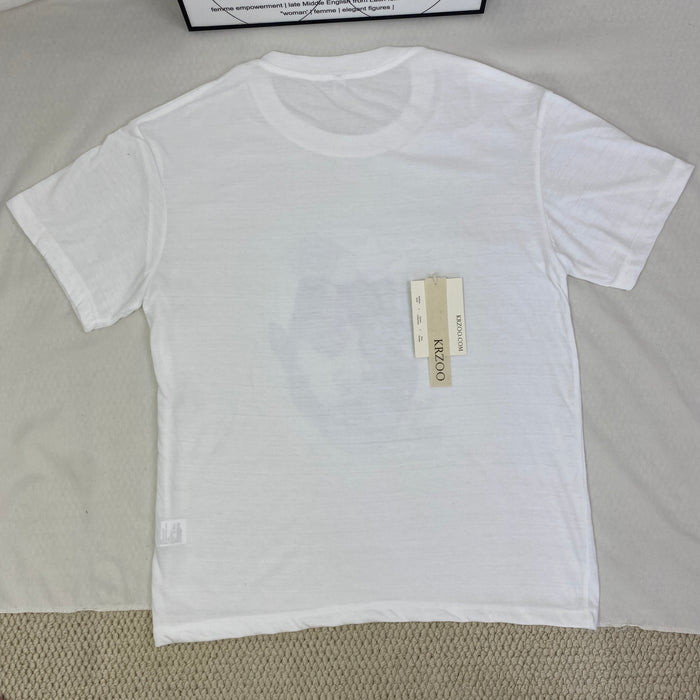 Retro Portrait Print Short-Sleeved T-Shirt