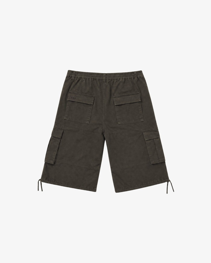 Ripstop Cargo Jorts | Umber