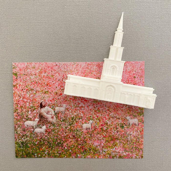 Sacramento California Temple Magnet