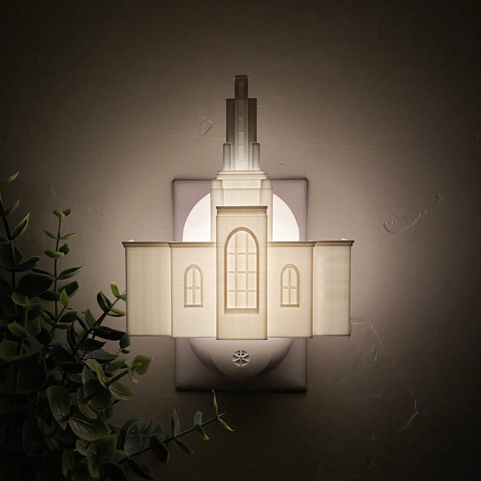 San Antonio Texas Temple Wall Night Light
