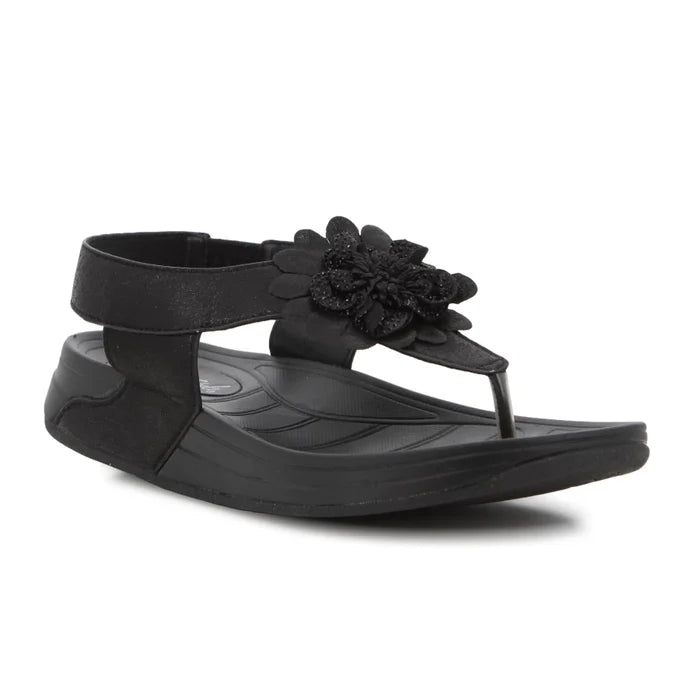 Soft Henri Ankle Strap Sandals Black