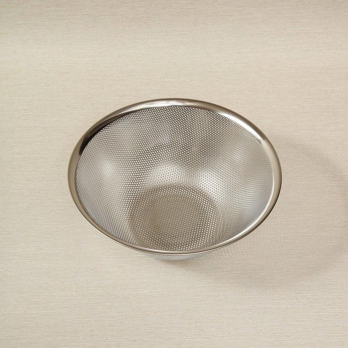 Sori Yanagi 10" punched stainless steel strainer