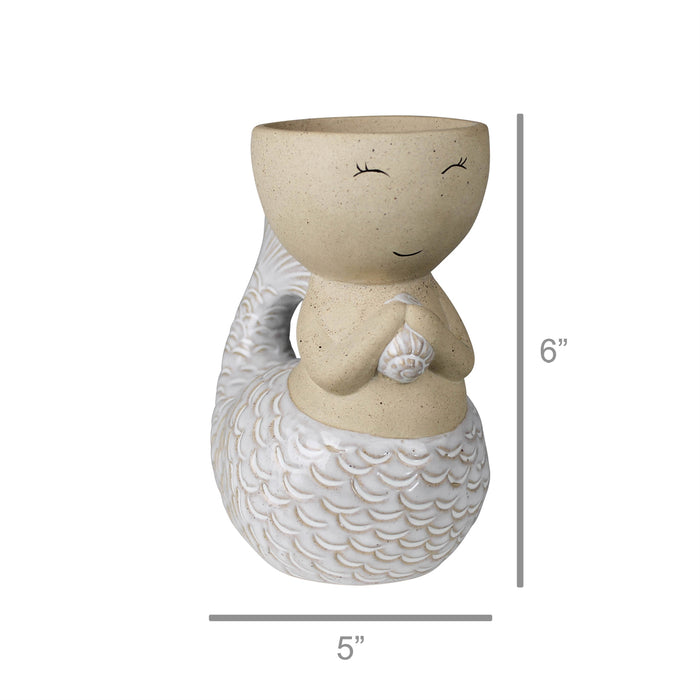 Swimming Mermaid Cachepot