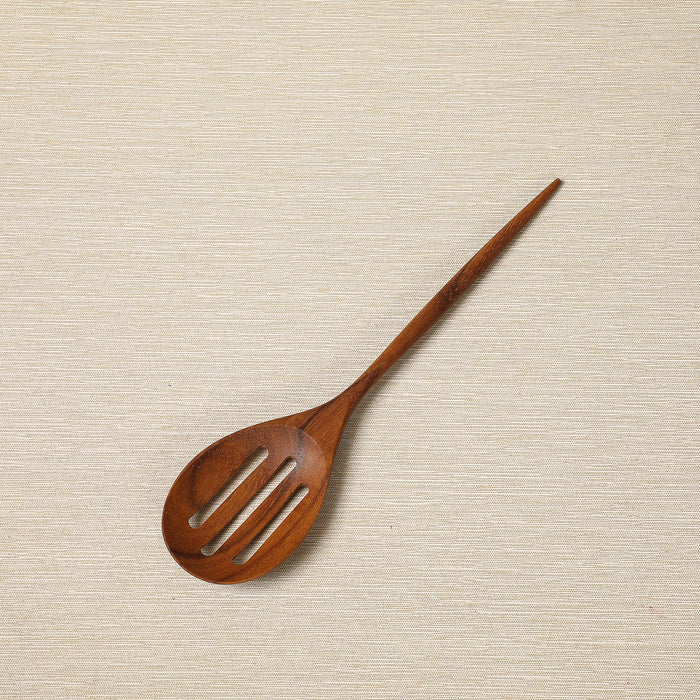 Teak mini kitchen utensils
