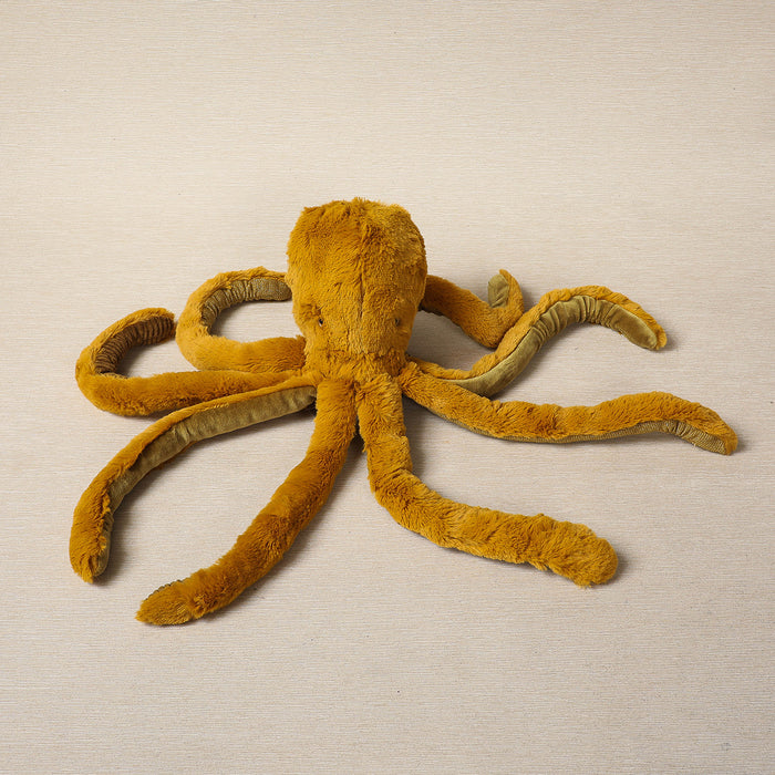 The mustard octopus plush
