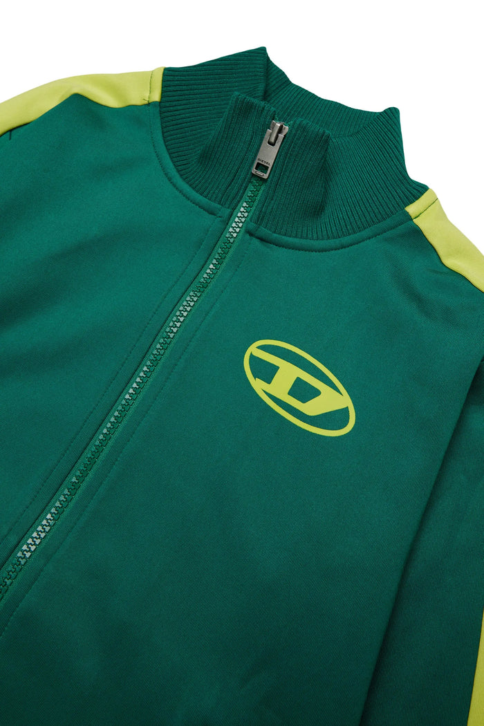 Track jacket with Oval D logo