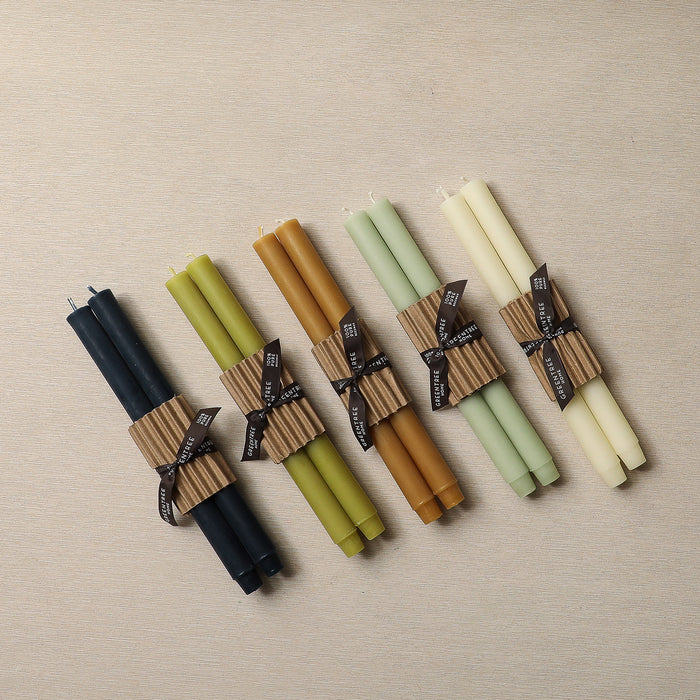 12" Beeswax Church Tapers