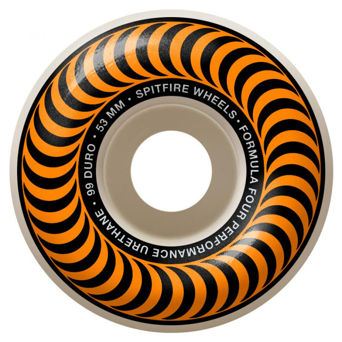 53mm 99a Formula Four Classics Wheels (Orange)