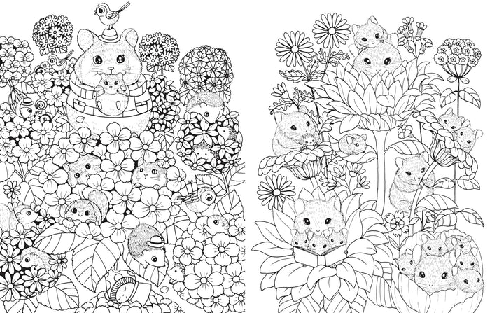 Hank & Sylvie's - A Million Baby Animals Coloring Book