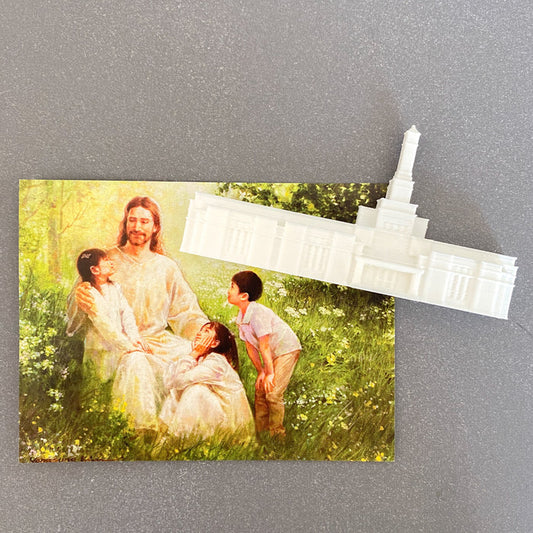 Adelaide Australia Temple Magnet