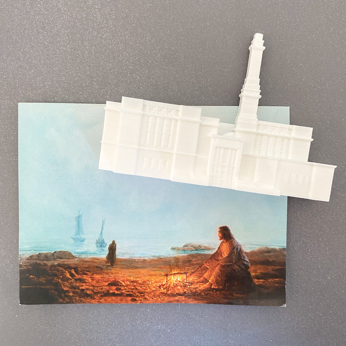 Anchorage Alaska Temple Magnet