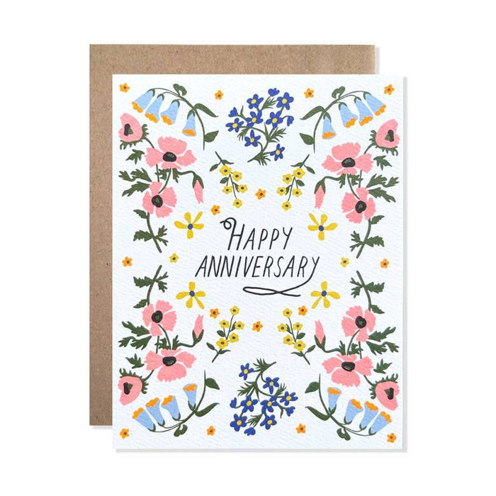 Anniversary Bluebells Card