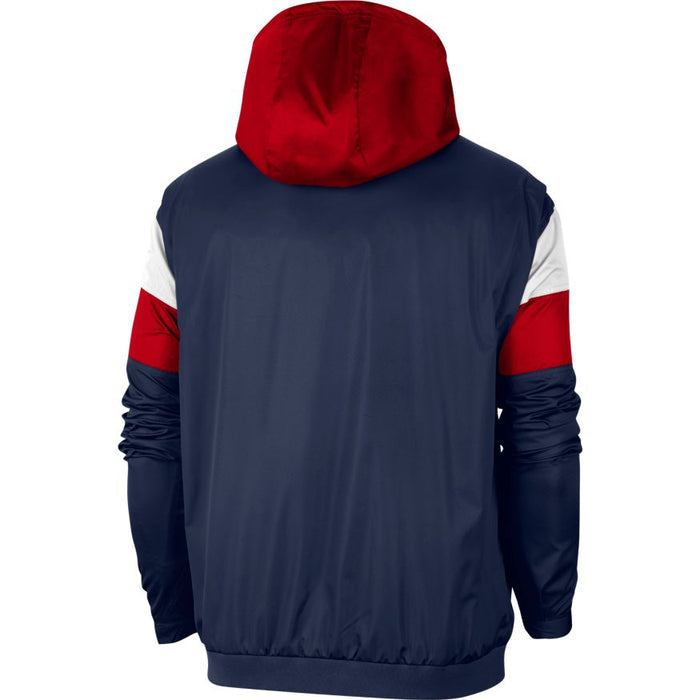 Anorak Jacket (Midnight Navy/White/University Red)