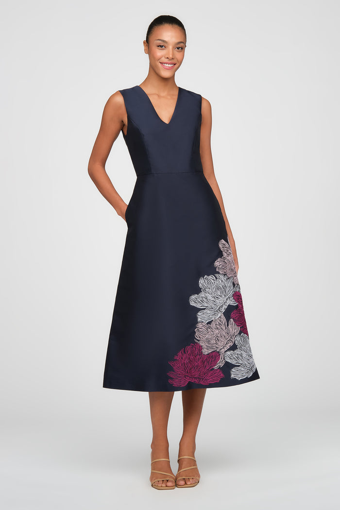 Aria Tea Length Dress