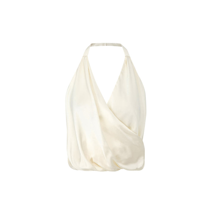 Pearl white top 53 6 vinegar fiber in stock / S