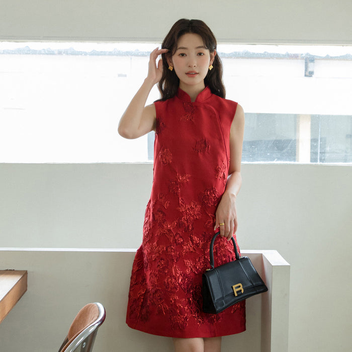Red jacquard / 170 92a xl