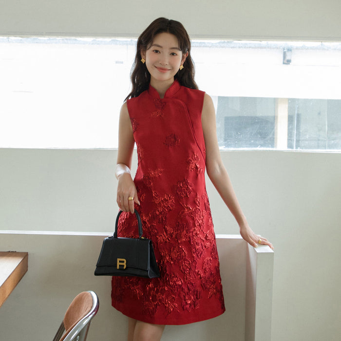 Pre order special photography red jacquard / Option do not shoot newcomers will receive a 10 meter discount upon joining