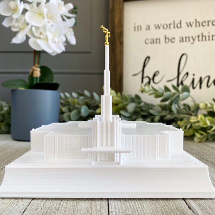 Atlanta Georgia Temple Night Light