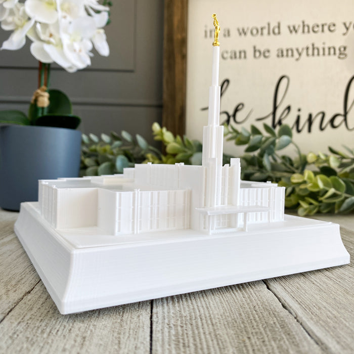 Atlanta Georgia Temple Night Light