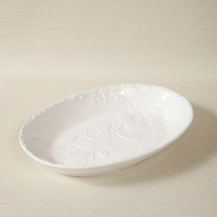 Austin Floral Majolica Oval Platter