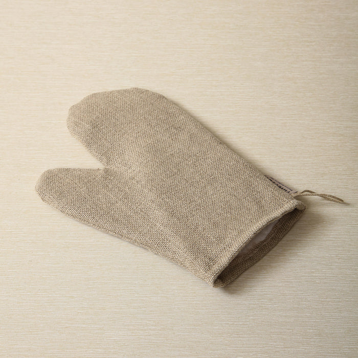 Belgian linen oven mitt