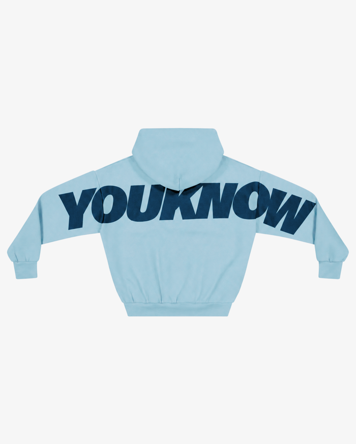Big Back Hoodie | Light Blue