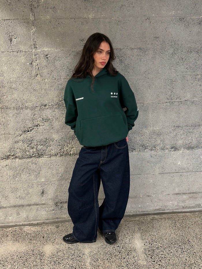 Big Back Hoodie | Pine Green