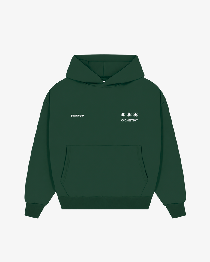 Big Back Hoodie | Pine Green