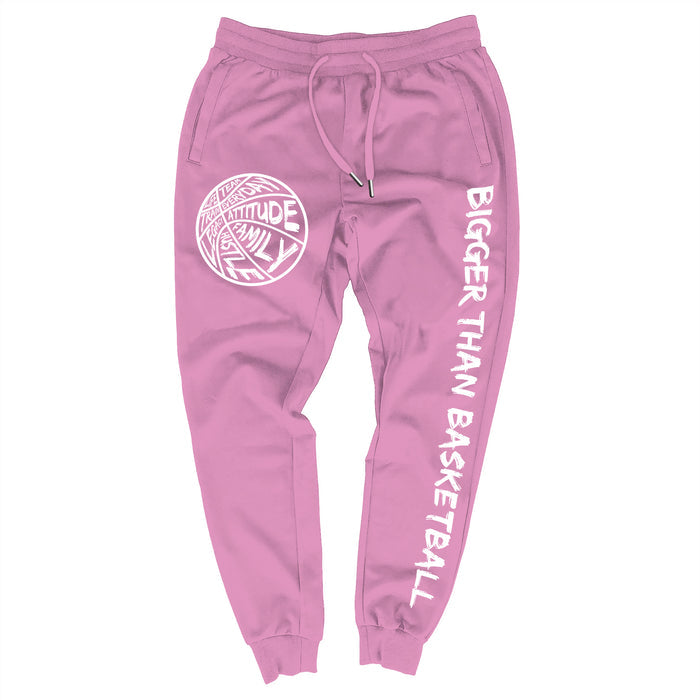 Bigger Than Basketball - Joggers - Pink
