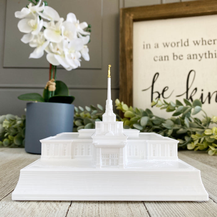 Billings Montana Temple Night Light