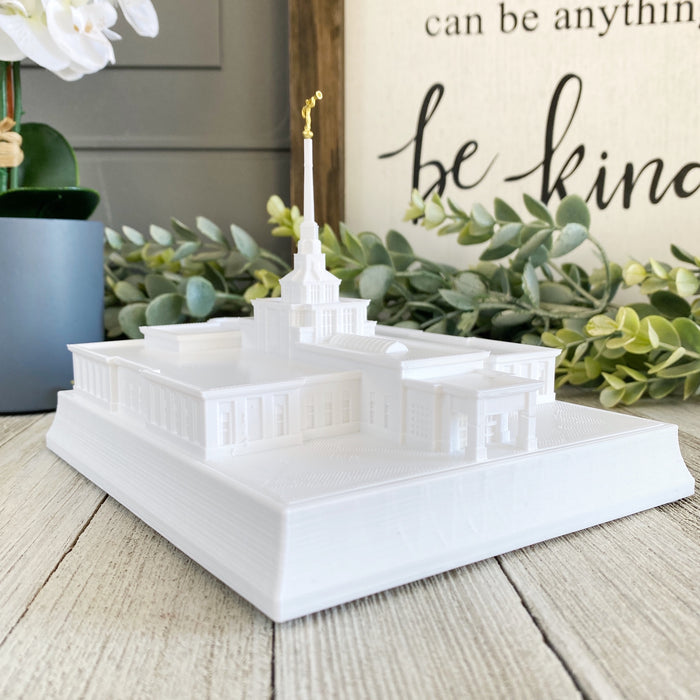 Billings Montana Temple Night Light