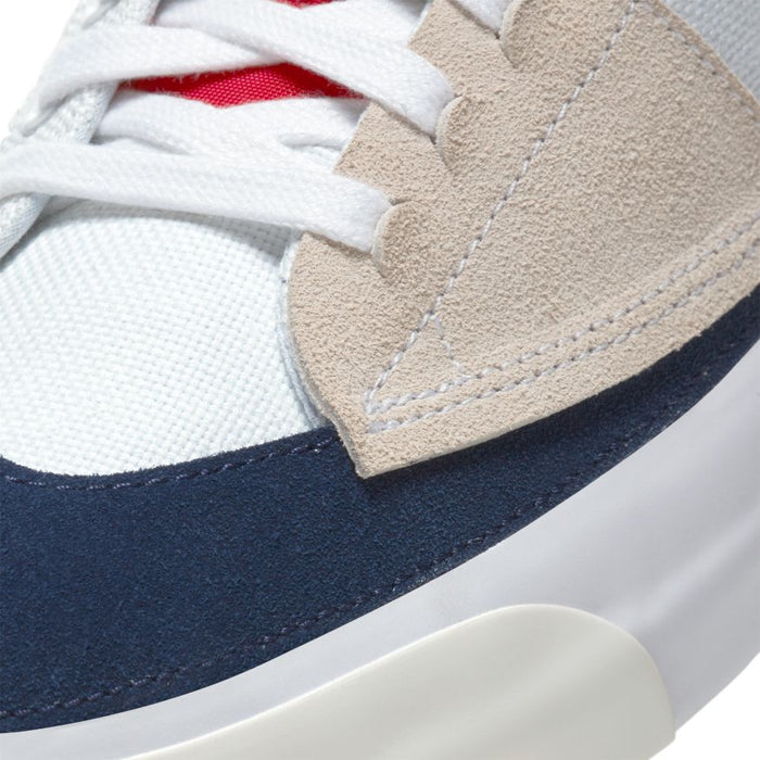 Blazer Mid Edge (White/Midnight Navy)
