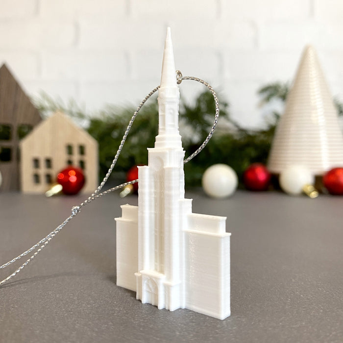 Boston Massachusetts Christmas Tree Ornament