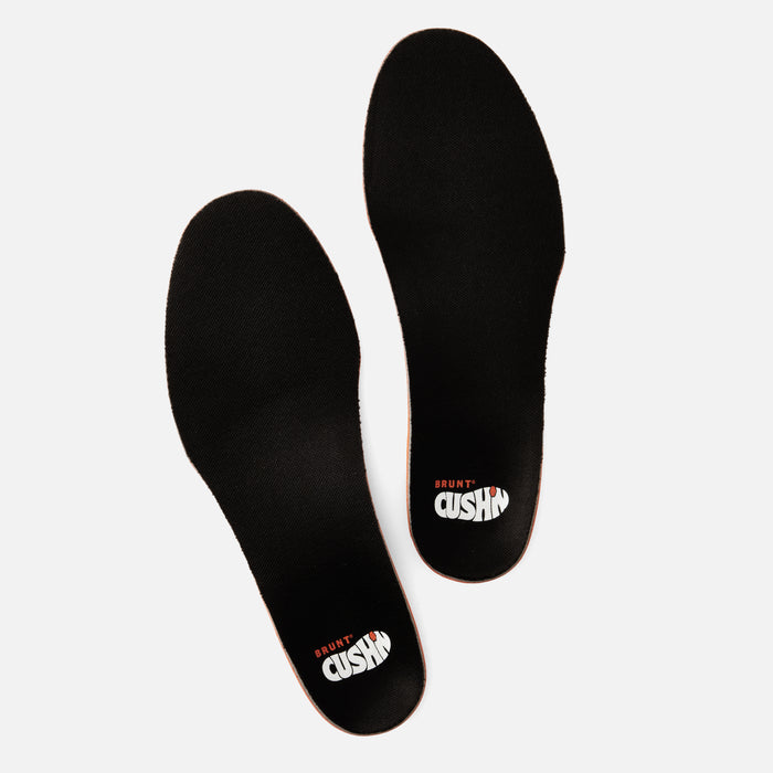 Top view of BRUNT high arch performance cush'n work boot insole